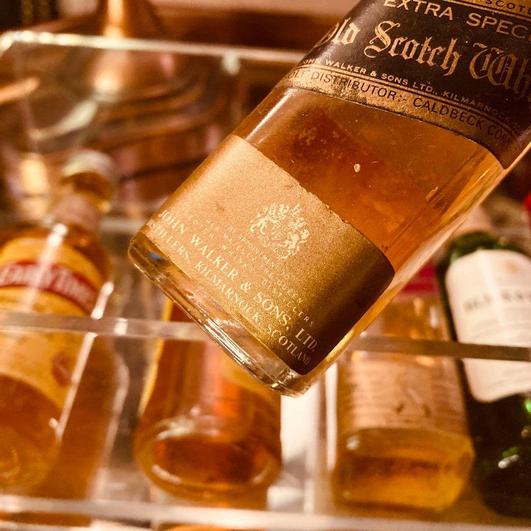 湯布院アンティーク '70 ミニボトル ウイスキー バーボン 未開栓 7本セット