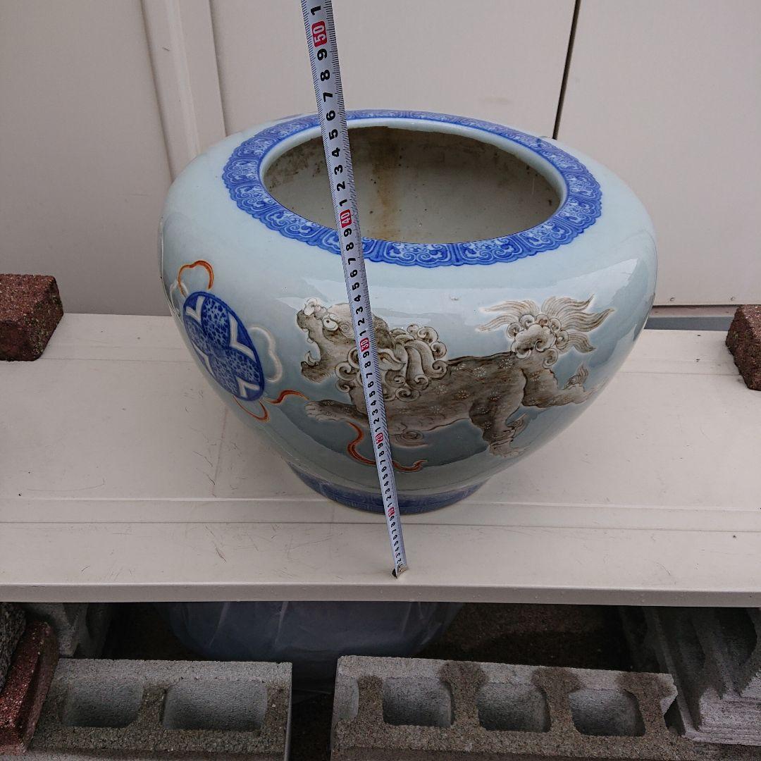 古伊万里染付、獅子印