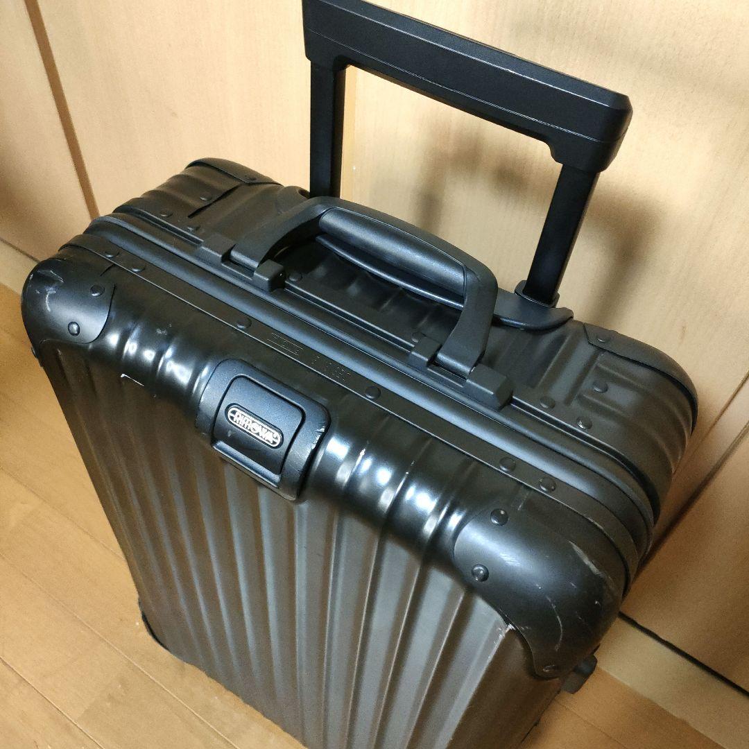 希少✨リモワ トパーズ ステルス 二輪　986.11 32L　RIMOWA