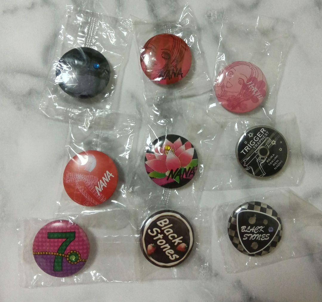 NANA 矢沢あい　缶バッジセット