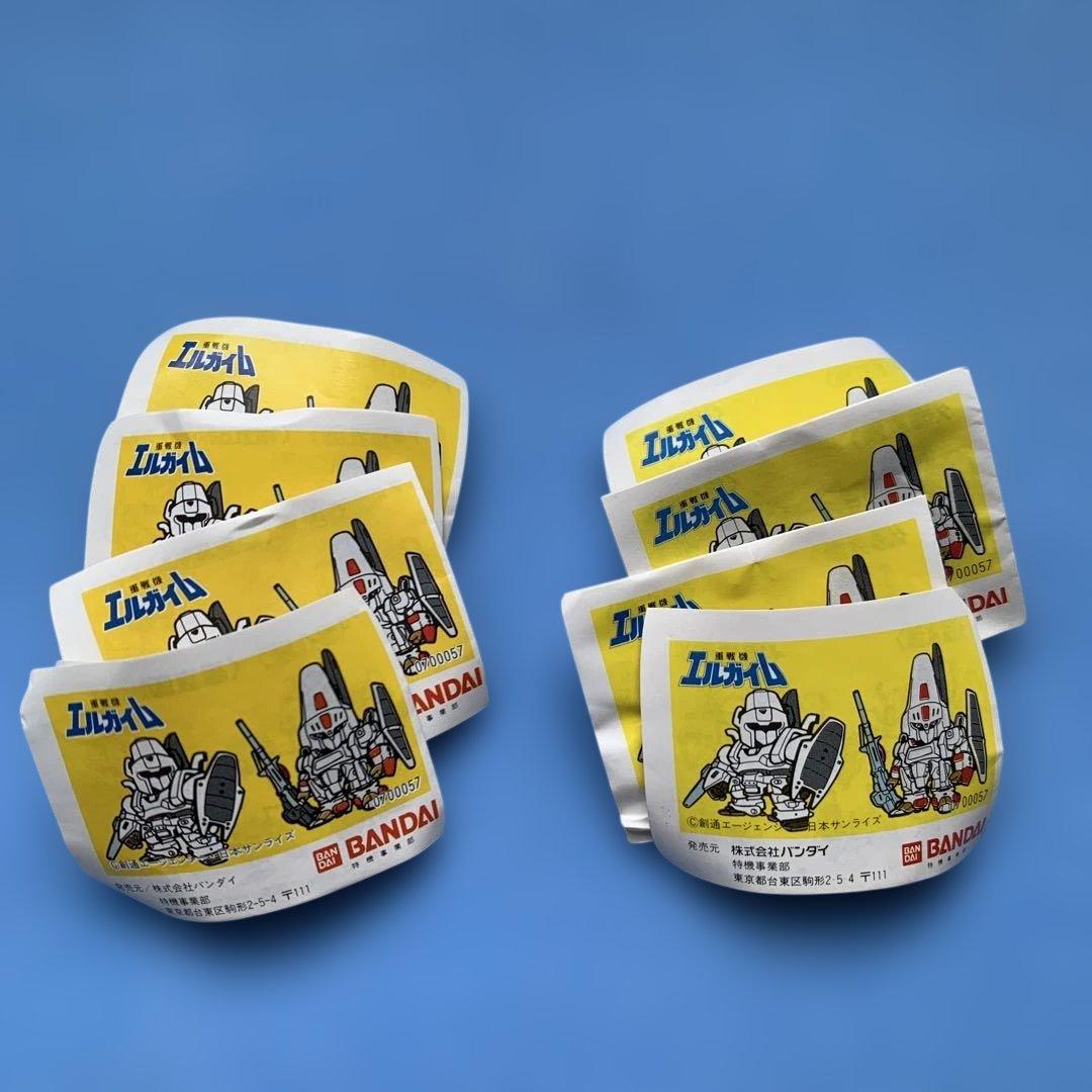 ☆レトロ　エルガイム　ガチャ　プラモデル　未組立品　全８種コンプセット