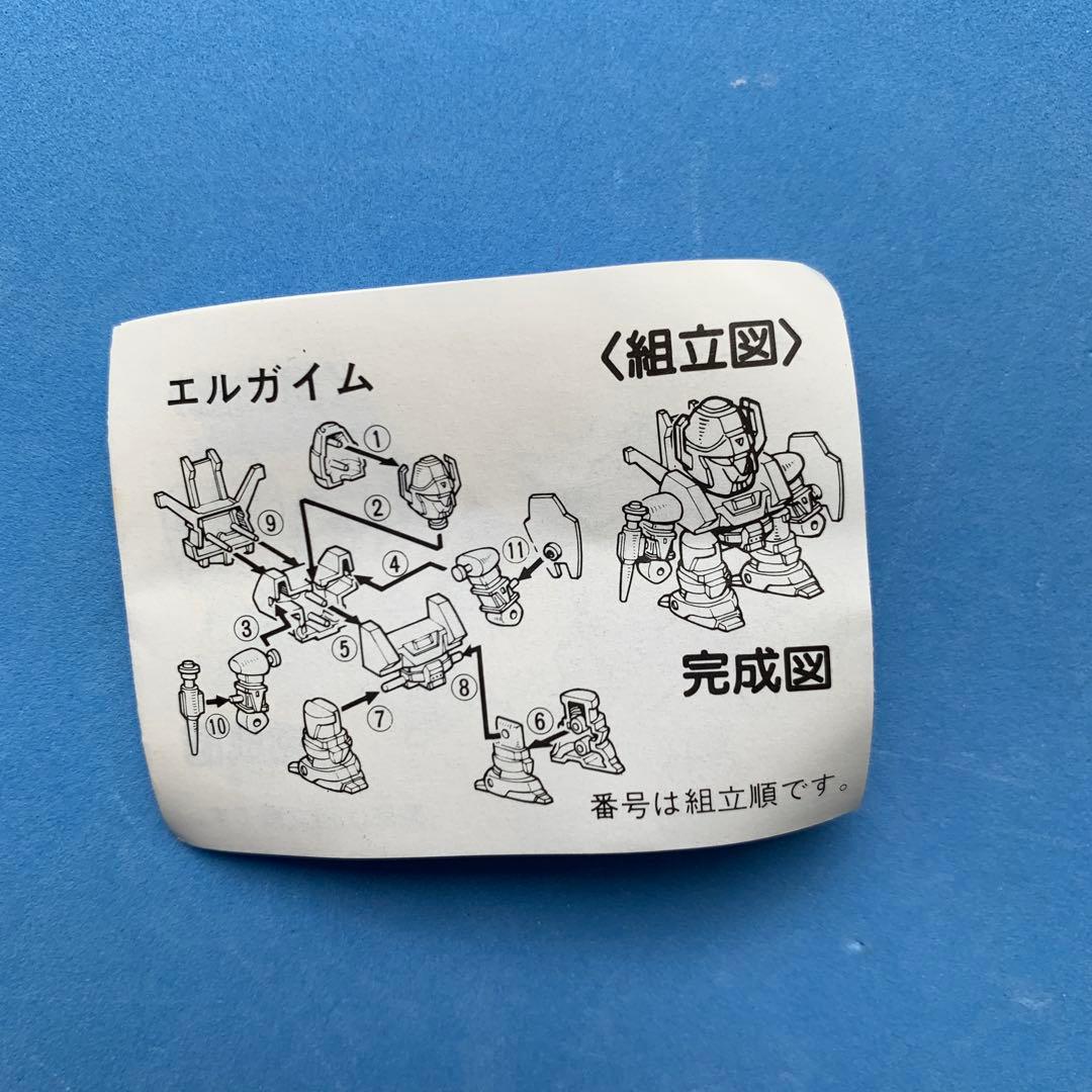 ☆レトロ　エルガイム　ガチャ　プラモデル　未組立品　全８種コンプセット