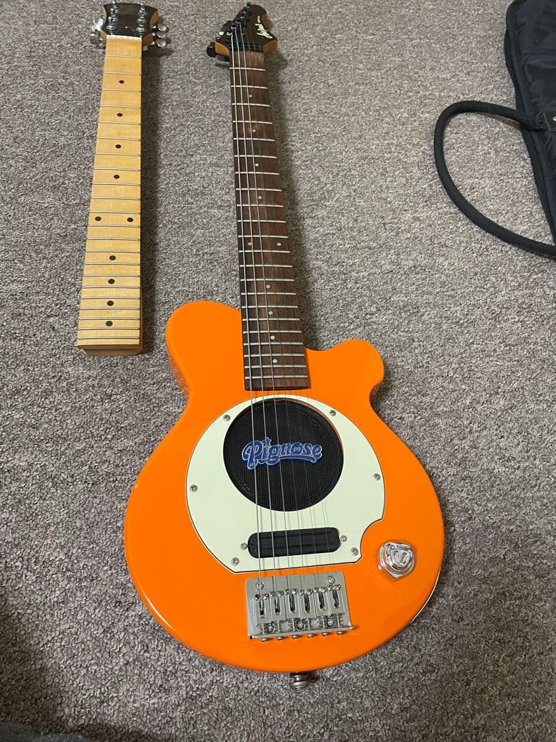 Pignose エレキギター オレンジ