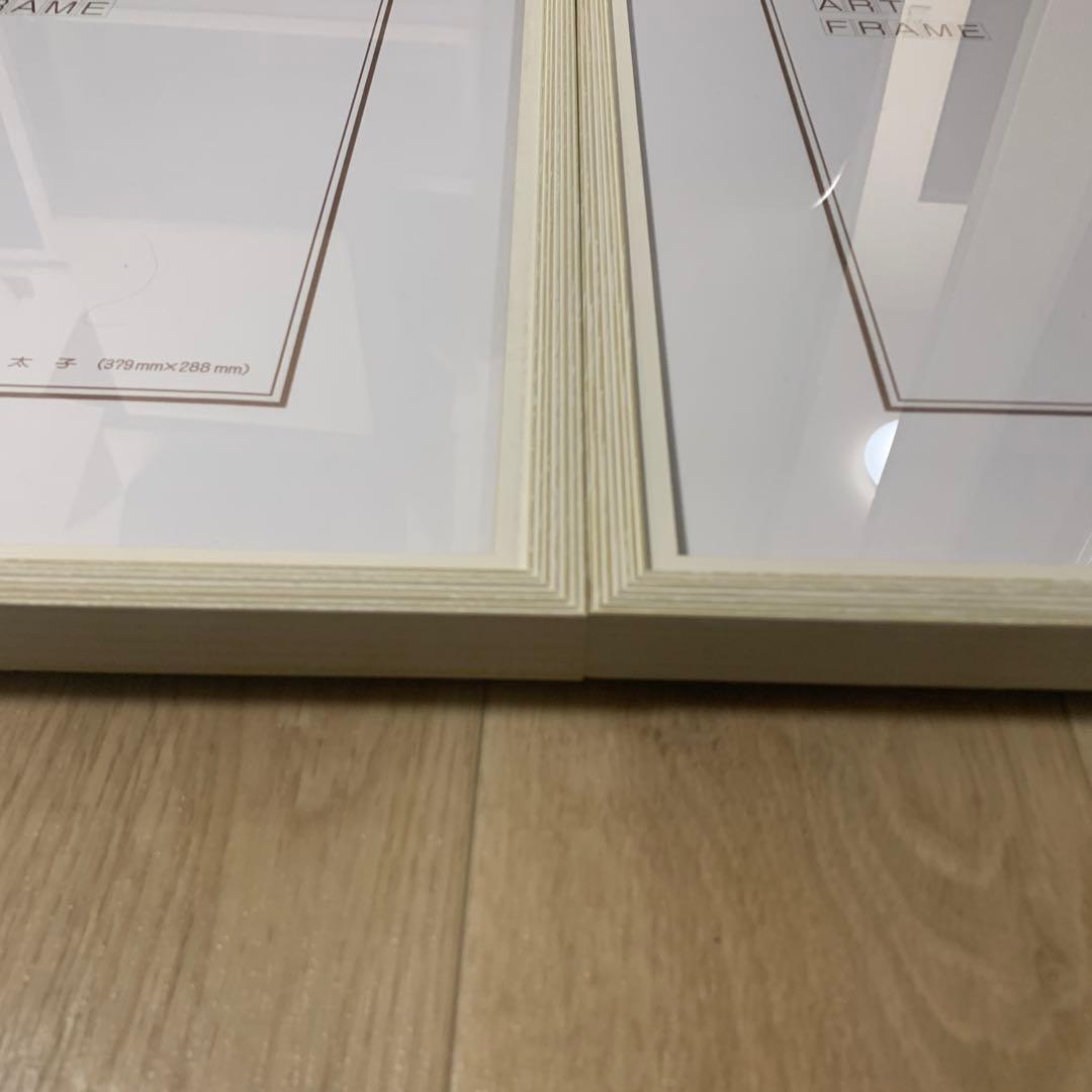 【4点】【美品】デッサン 額縁 7917 太子 379X288 レッド グリーン