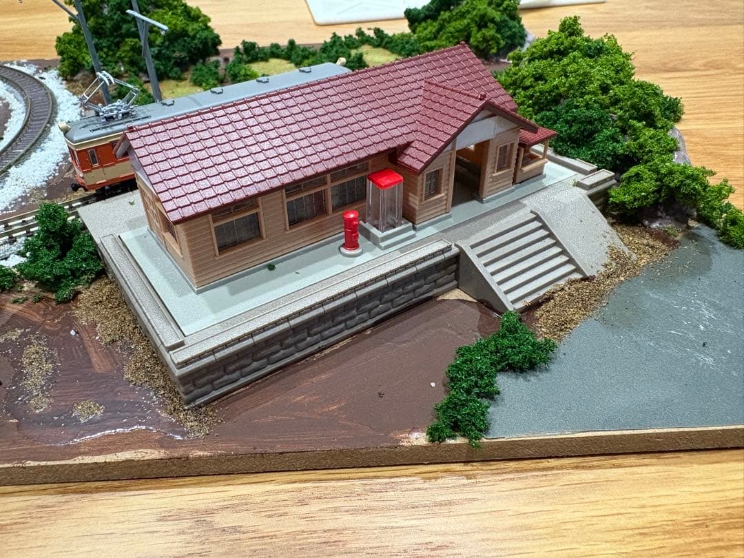 Nゲージ　ミニ　コンパクト　ジオラマ　レイアウト　KATO TOMIX 完成品