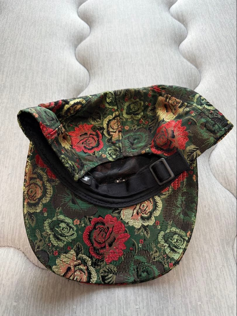 【超希少】STUSSY ロゴ刺繍 CAP 花柄