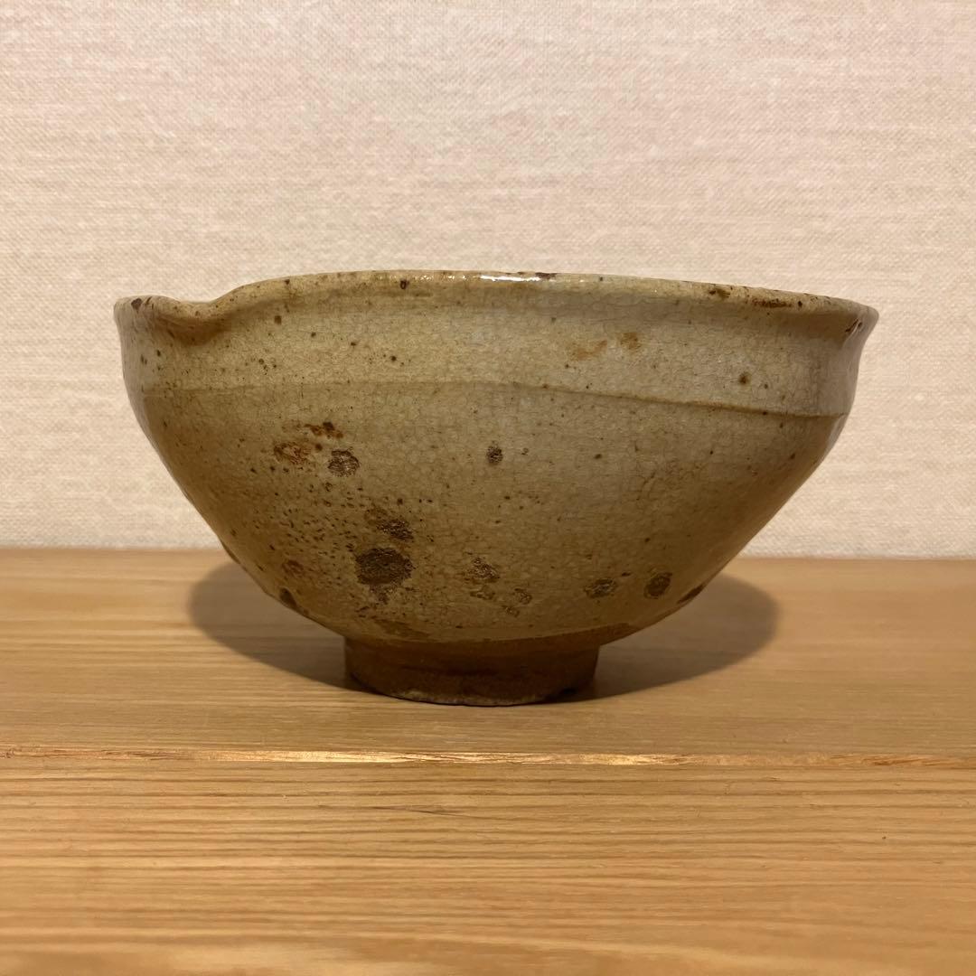 片口にもなる古唐津茶碗　桃山時代