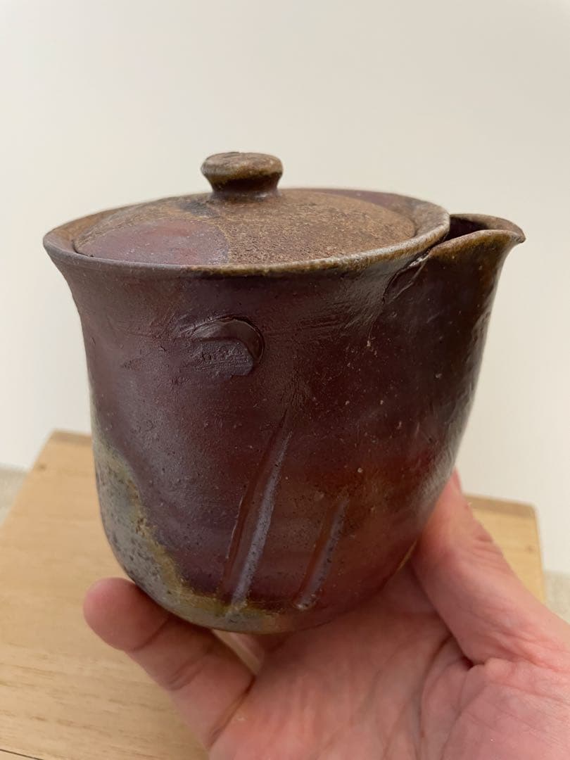 備前焼煎茶器セット(柴岡一海作)