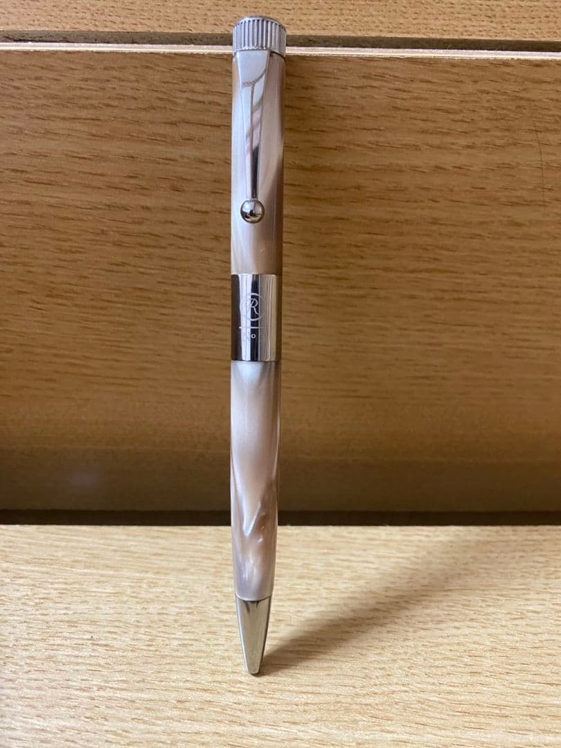 ロメオNo.3 イタリアンベージュ 細軸 ボールペン