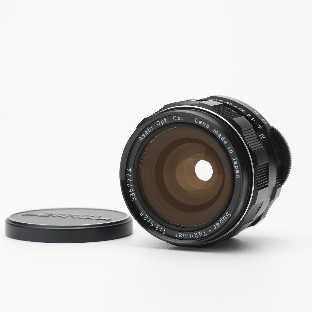 【美品】ペンタックス Super-Takumar 28mm F3.5 純正ケース