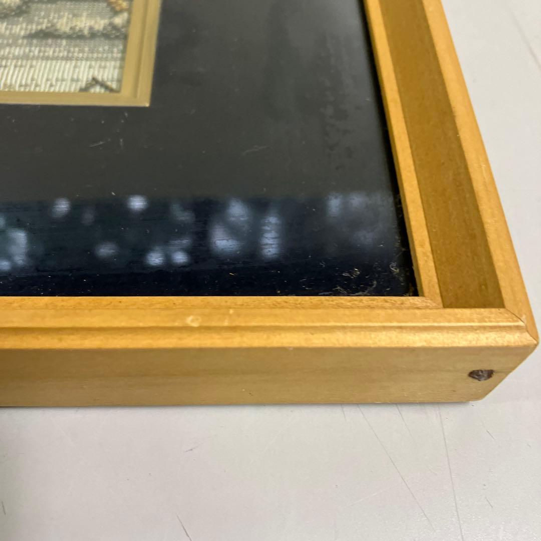 西陣織 金閣寺 鹿苑寺 京都 伝統工芸 刺繍 織物 美術品 額装 和モダン