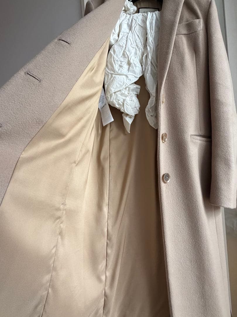 GUCCI ベージュ チェスターコート38