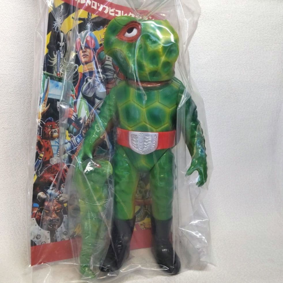 ⭐️新品 東映レトロソフビ カメバズーカ（新色）+ ミニソフビ