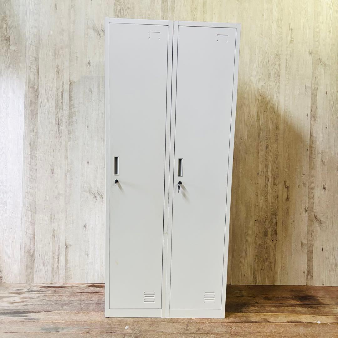1人用ロッカー 更衣ロッカー オフィスロッカー オフィス家具 2個組