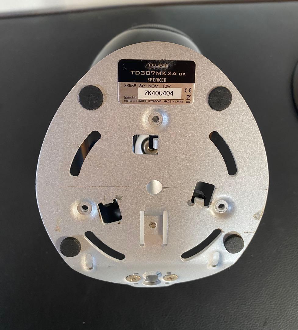 ECLIPSE スピーカー ブラック TD307MK 2A BK 1台