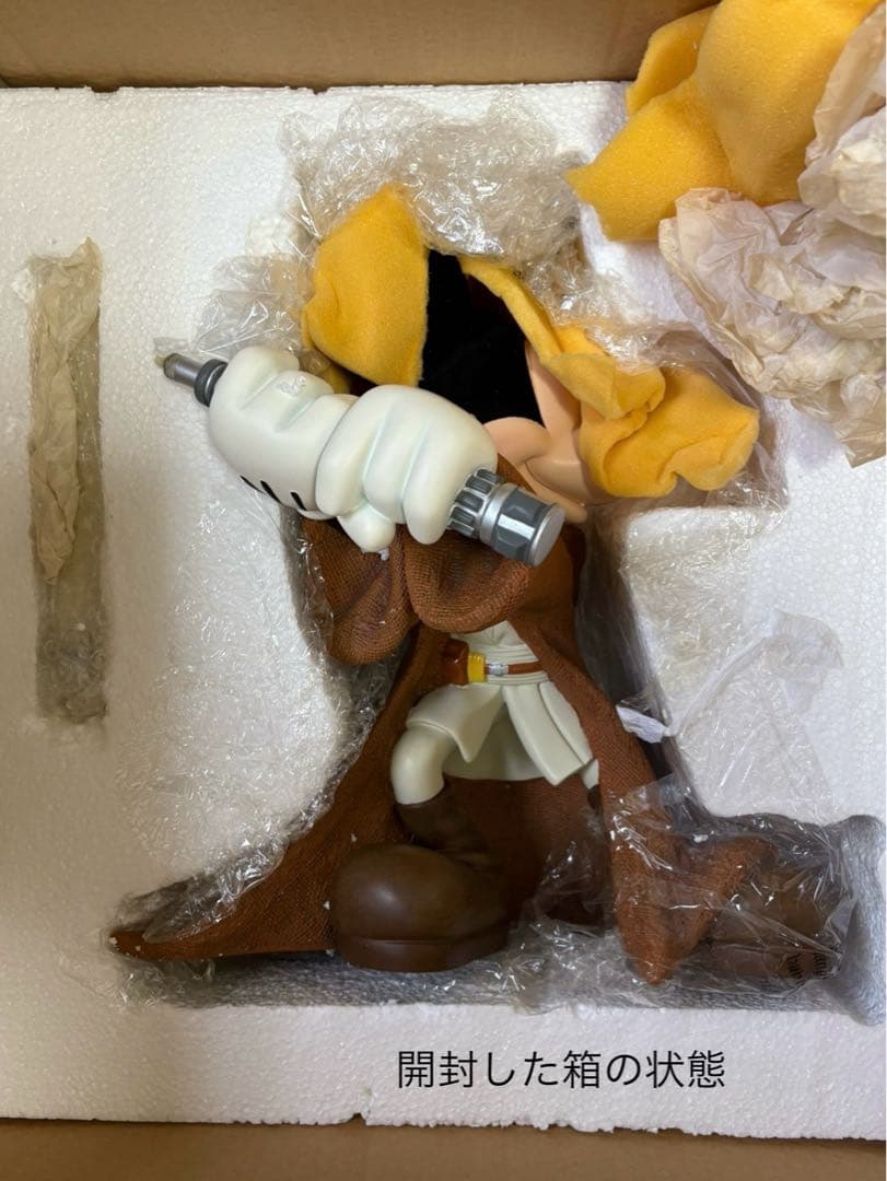 【デロリアン】ジェダイの騎士 ミッキーマウス ビッグフィギュア 限定