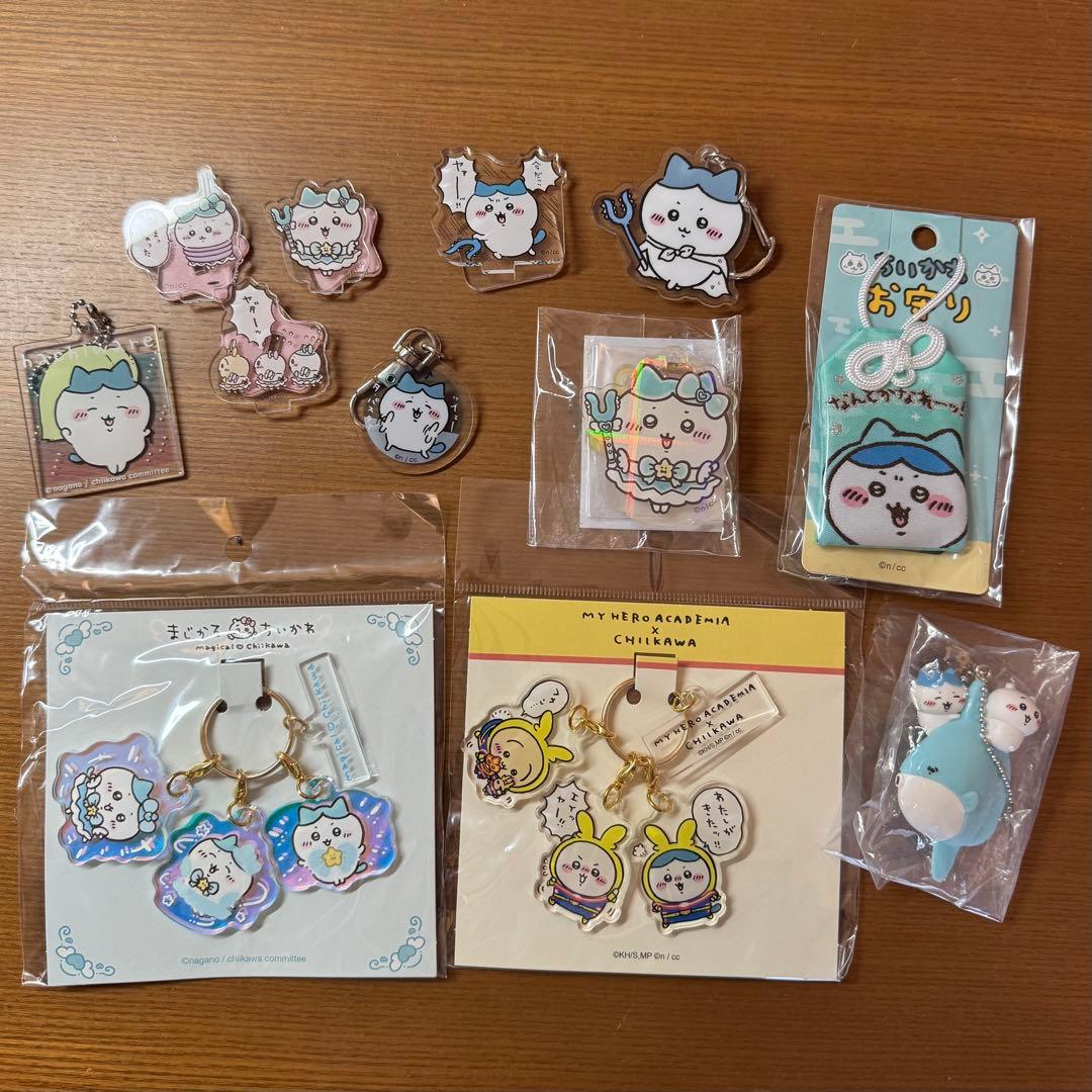 ちいかわ ハチワレ ぬいぐるみ キーホルダー お守り まとめ売り