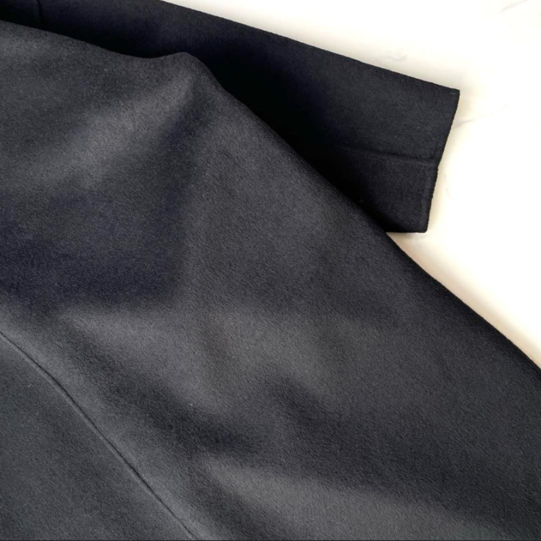 アンプーファム unpeu femme チェスターコート ウール ブラック F