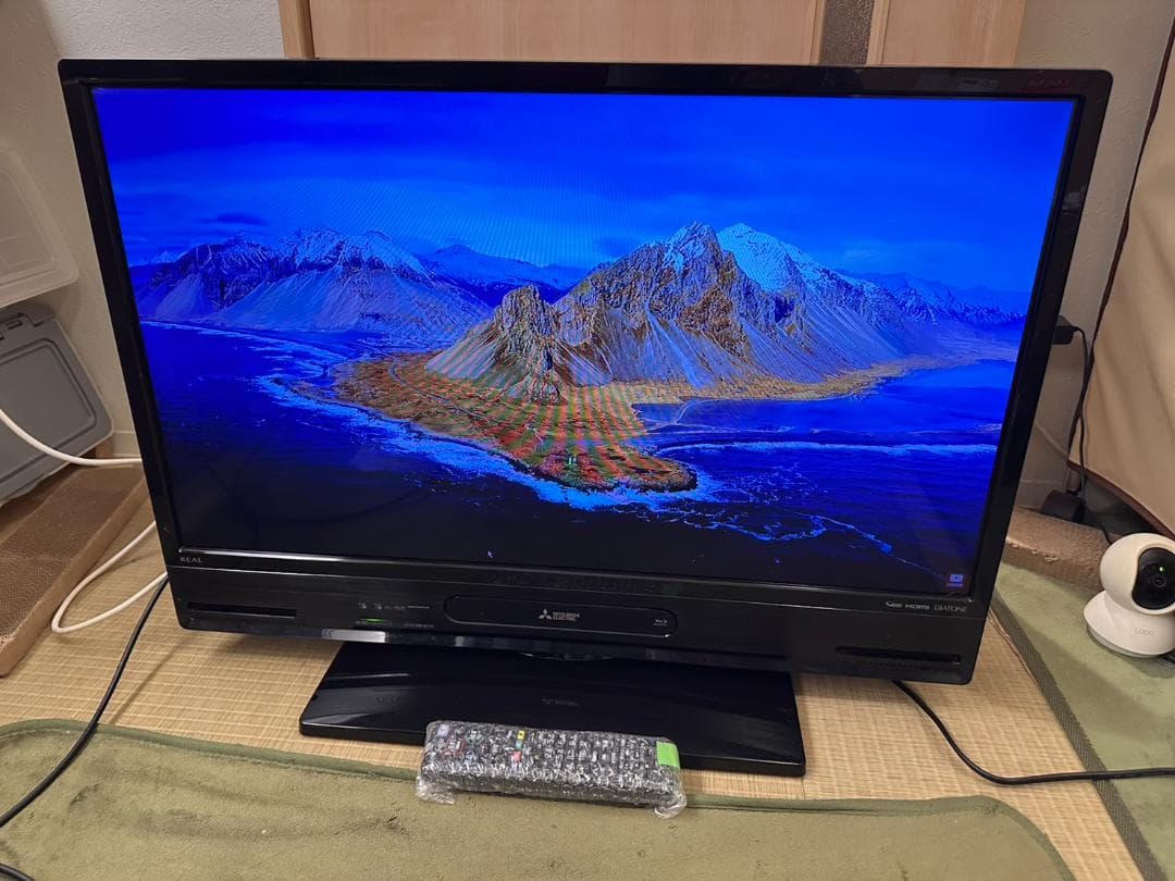 三菱 LCD-V32BHR9 ブルーレイ&レコーダー内蔵 32型　1TB極美品