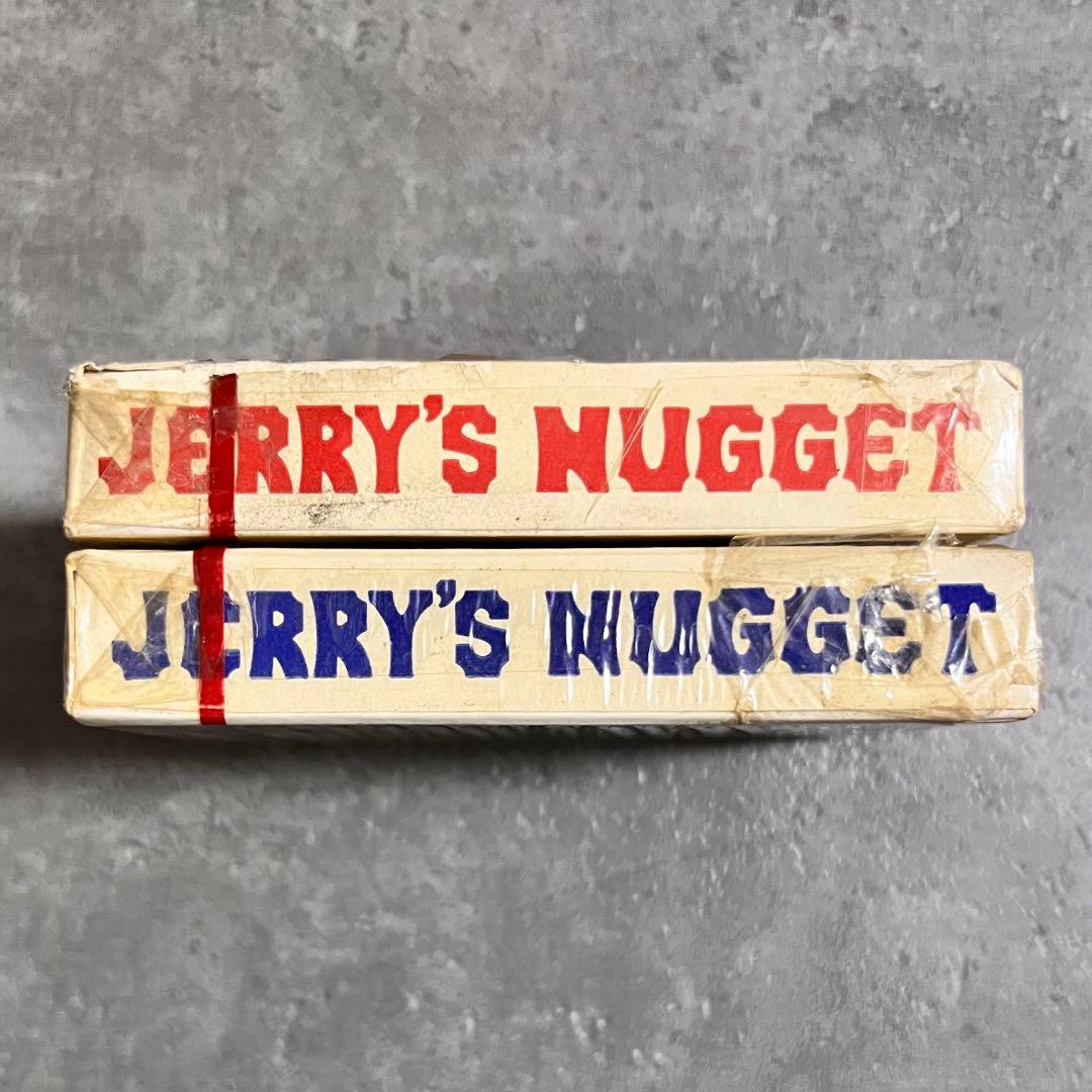 Jerry's nugget 赤青　本物 ジェリーズナゲット トランプ