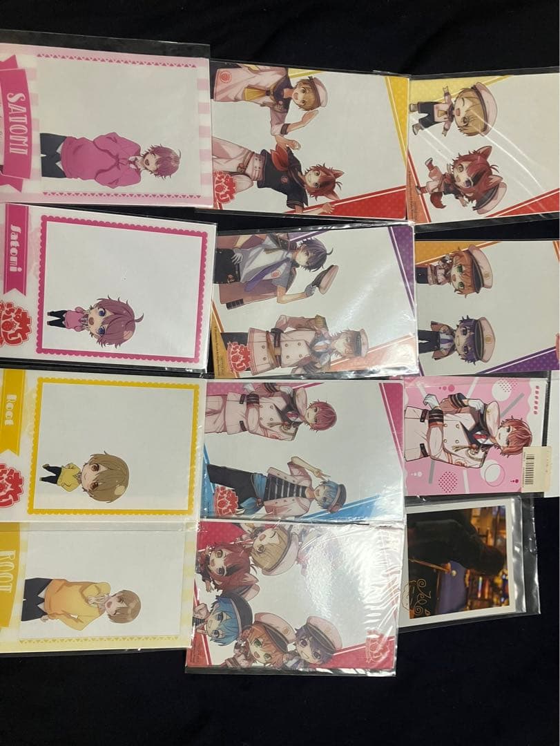 アニメキャラクター タオル・ファンブック・バッジ セット