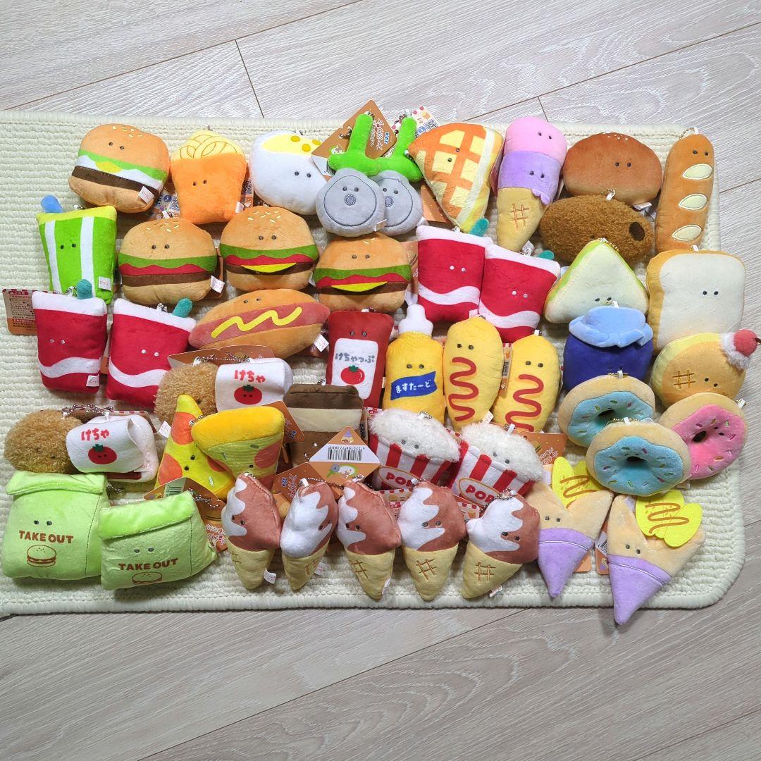 【即日発送】約46こ／つぶらな瞳シリーズまとめ売り　ファーストフード・パン屋