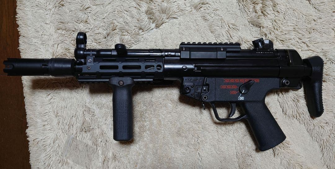 次世代電動ガン MP5A5外装カスタム マグプルシュリング