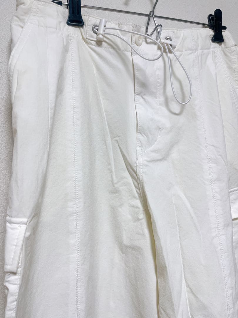 Ungrid ナイロン混ミリタリールーズパンツ　アングリッド