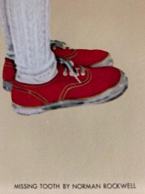 額装品/Missing Tooth/ノーマン ロックウェル/インテリア/ポスター