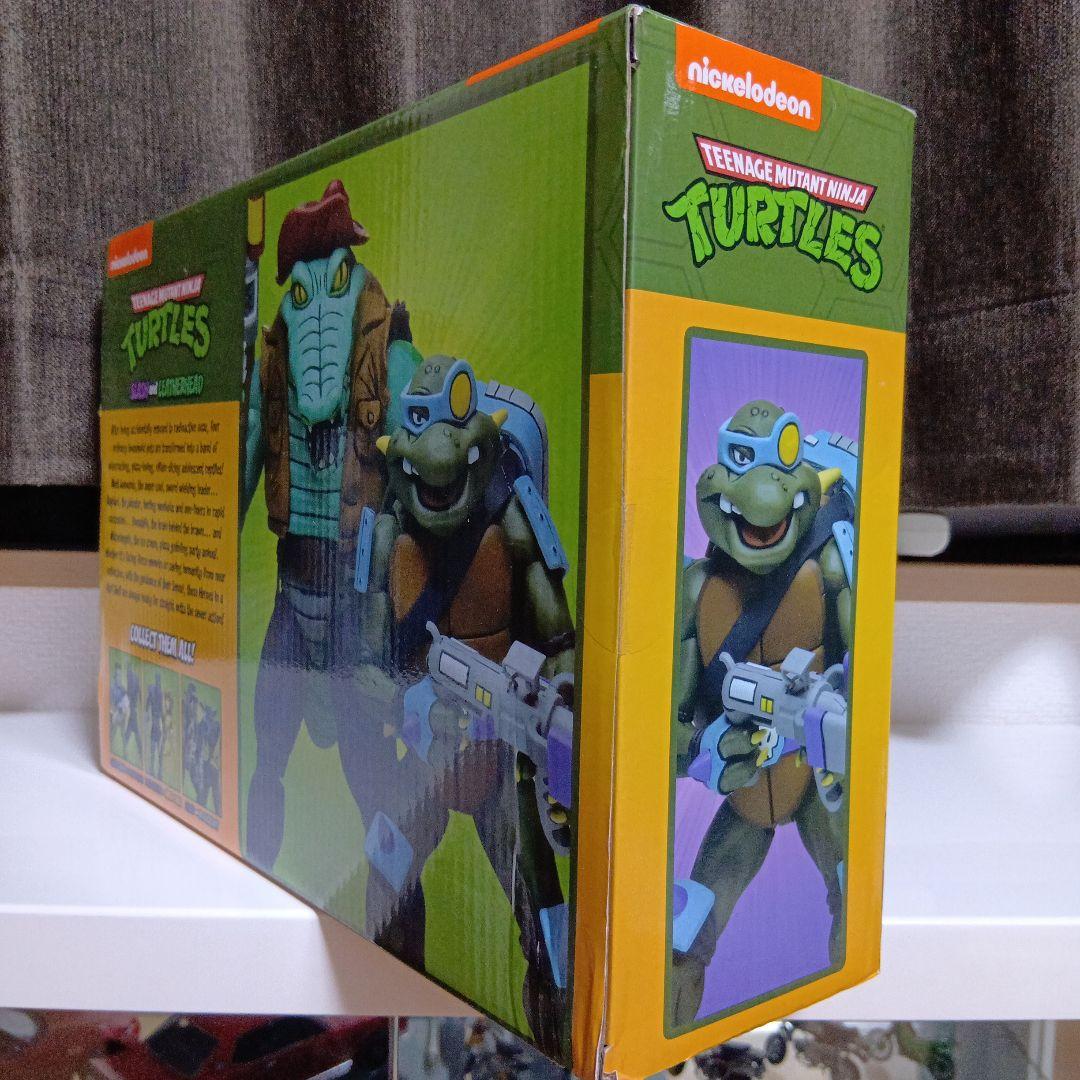 ネカ　ミュータント　タートルズ　スラッシュ　レザーヘッド　neca TMNT