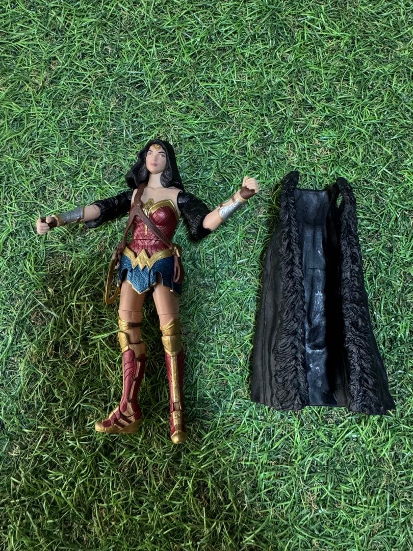 アメコミフィギュア4セット フラッシュ・アクアマン・サイボーグ・ワンダーウーマン