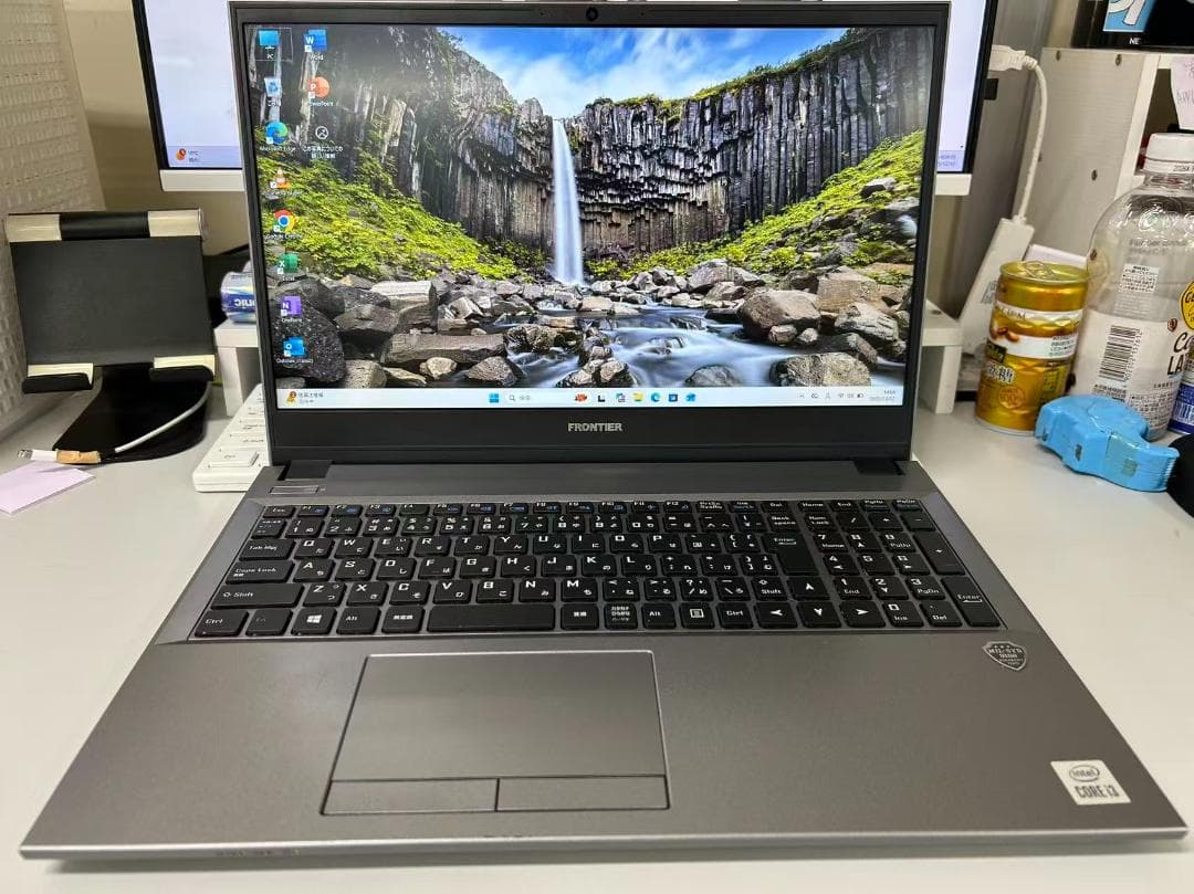 FRONTIER ノートPC 15.6型 i3第十世代 SSD1TB 極美品