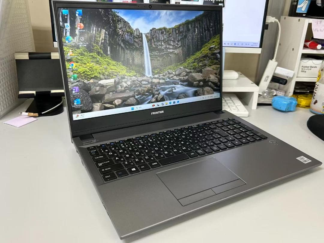 FRONTIER ノートPC 15.6型 i3第十世代 SSD1TB 極美品