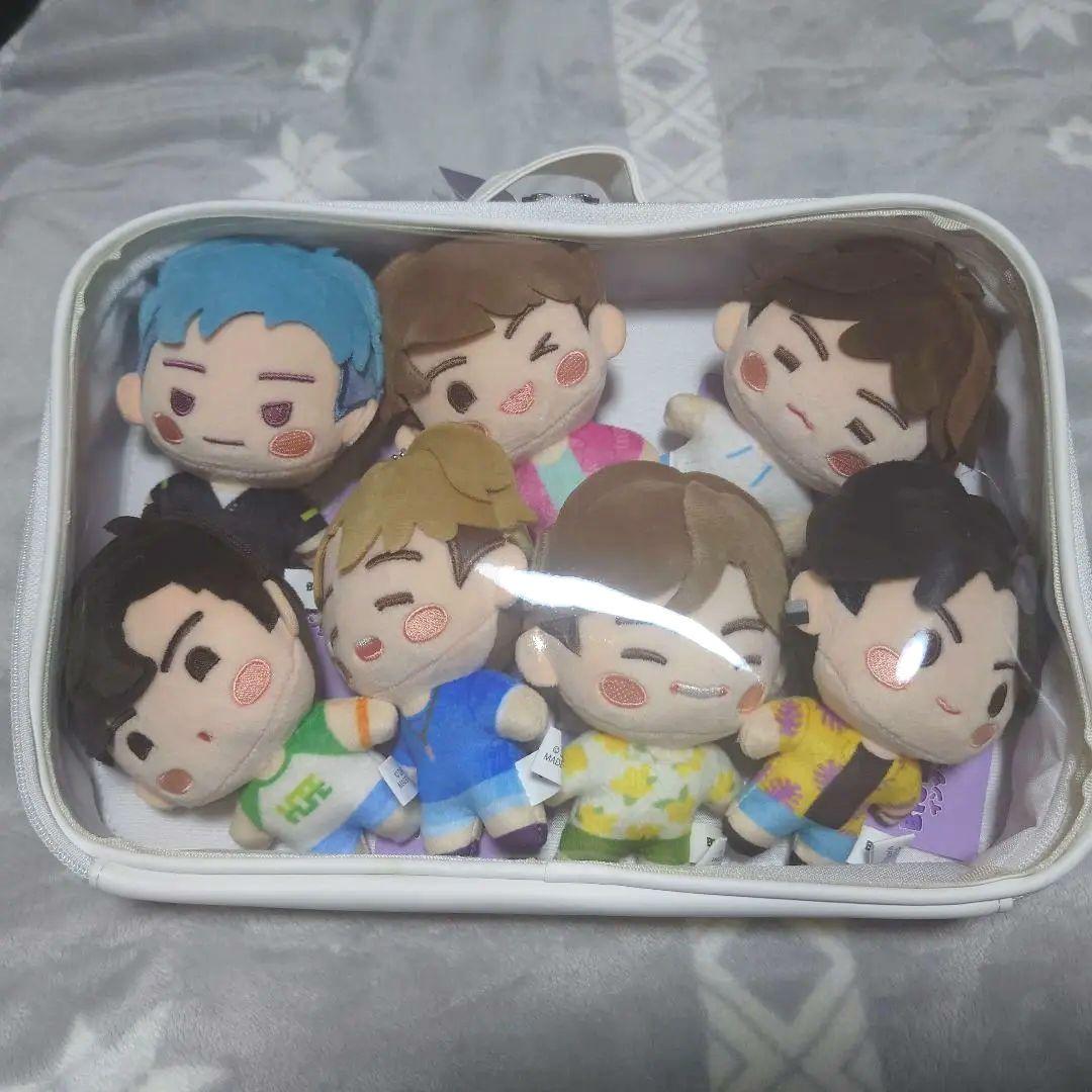 BTS インザソム しまむらコラボ マスコットセット ７体 ケース付き
