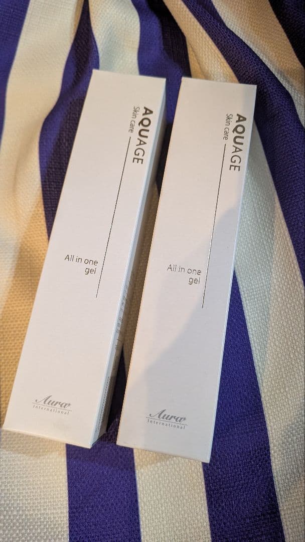 AQUAGE オールインワンジェル 2本セット