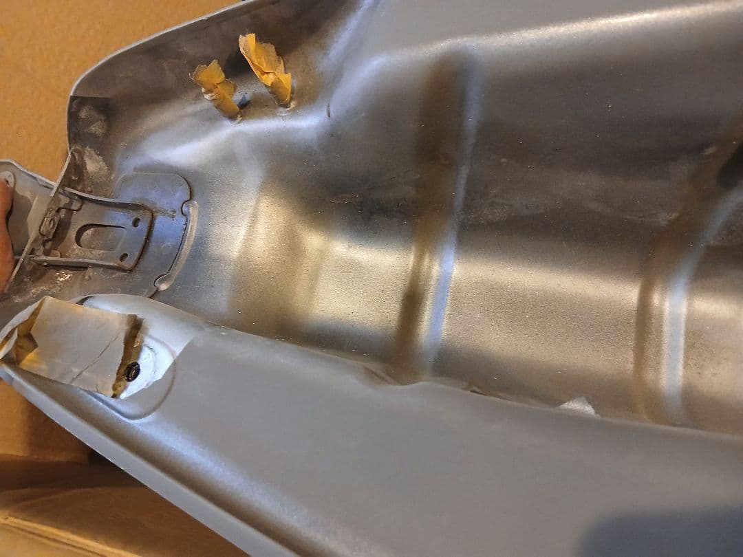 KAWASAKI W650 タンク スムージング済み