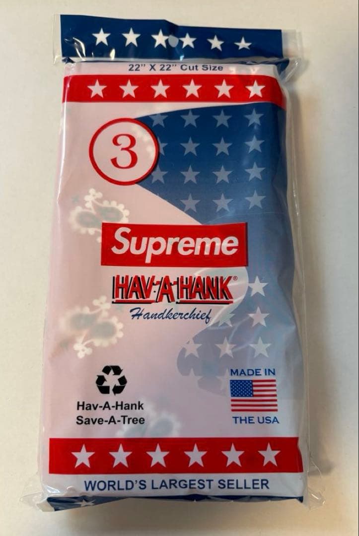【新品】Supreme Hav-A-Hank バンダナ 3色セット