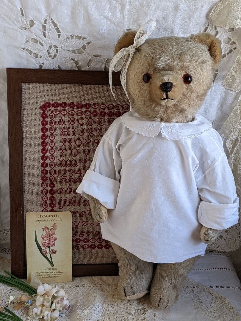 【t】アンティークベア　アンティークテディベア　ハーマン