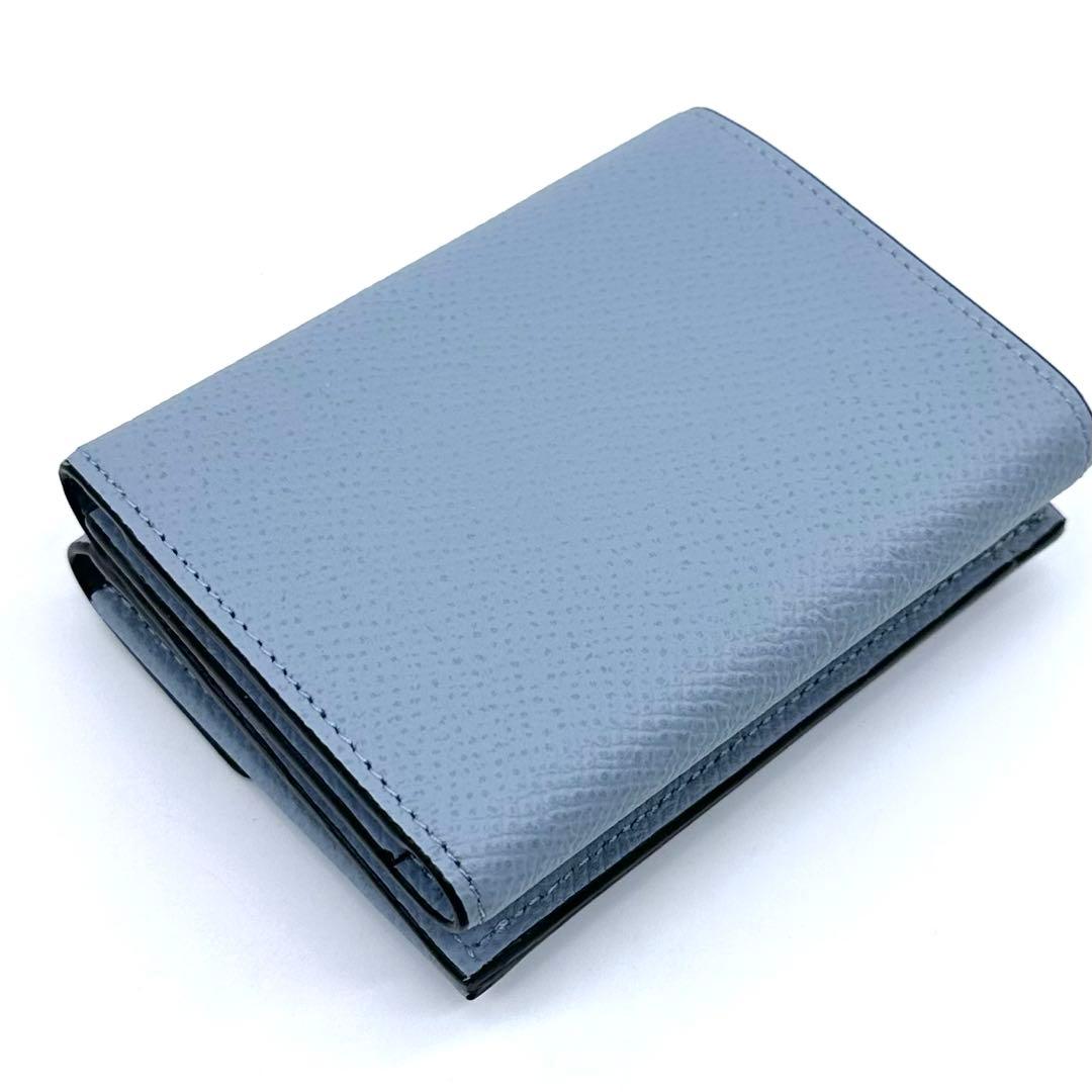 未使用✨BONAVENTURA コンパクト 三つ折り財布 ノブレッサ ブルーリン