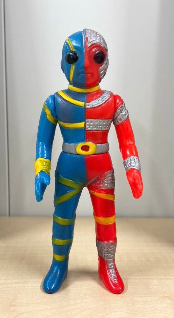 人造人間　キカイダー ミドルサイズ　ソフビ　タカトク製