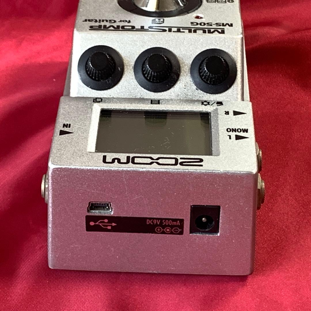 ZOOM MS-50G マルチエフェクター　動作確認済み