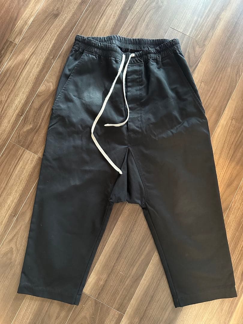 Rich Owens ブラック サルエルパンツ 48 IT