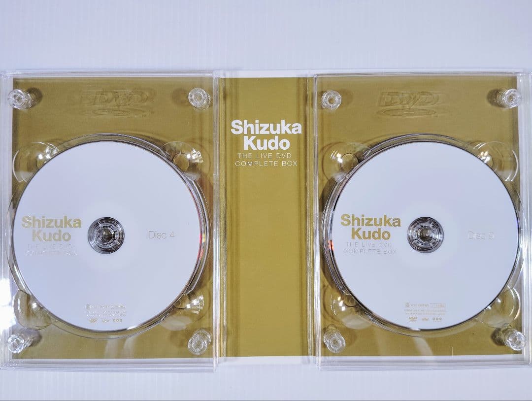 Shizuka Kudo THE LIVE DVD COMPLETE 10枚組