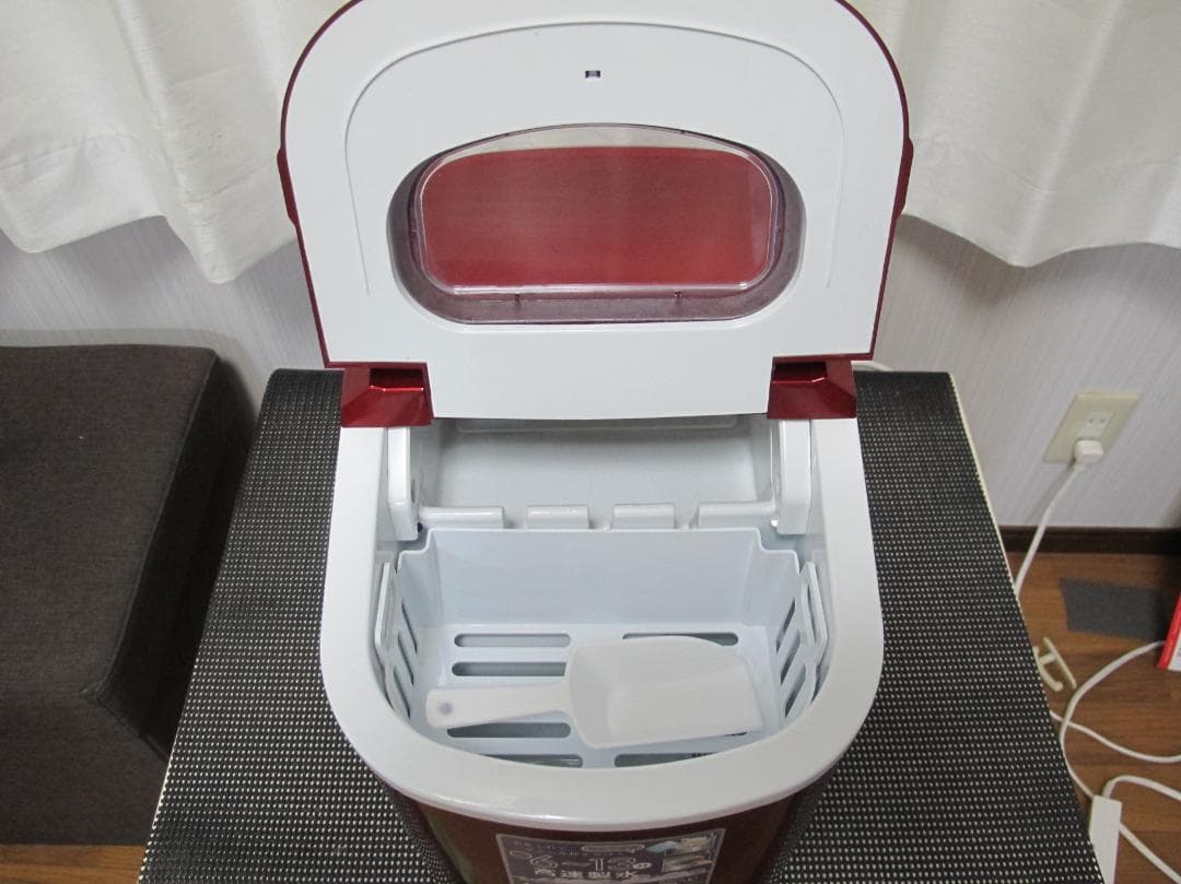 VERSOS 高速製氷機 VS-ICE02 レッド 美品