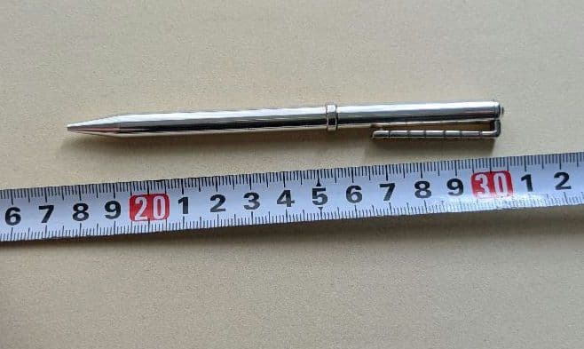 銀製ボールペン