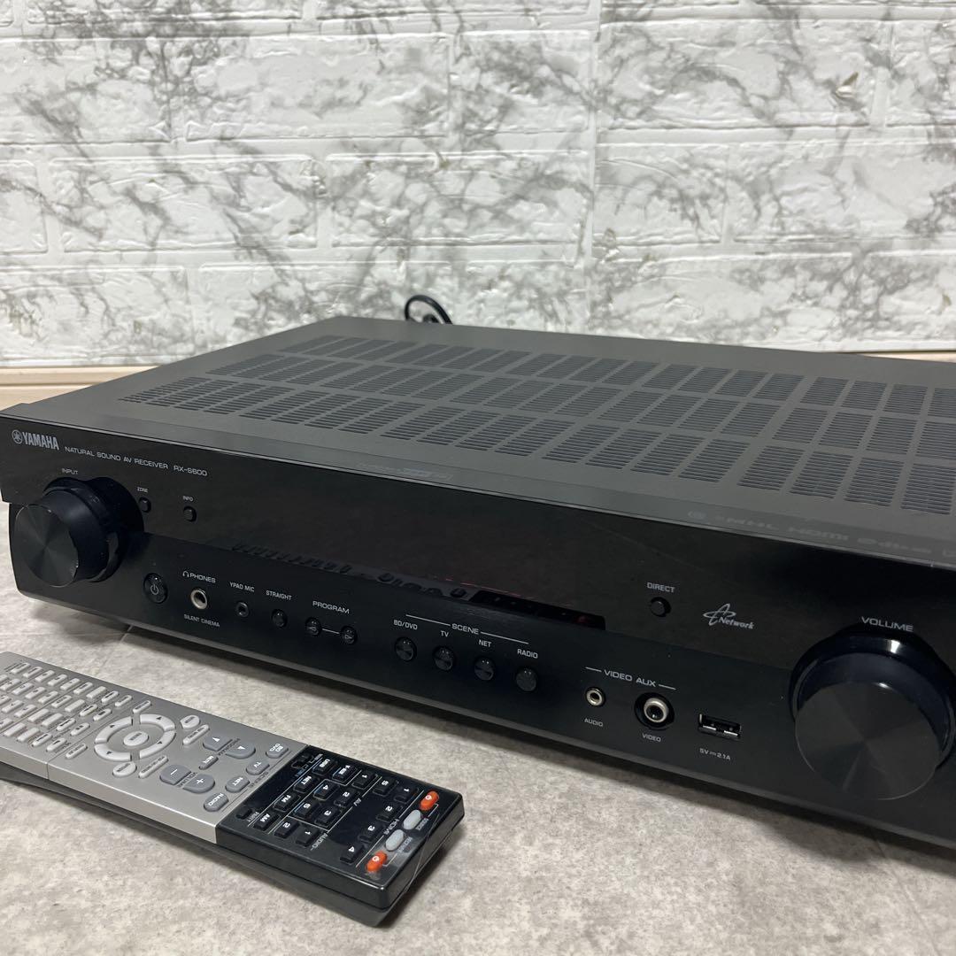 YAMAHA ヤマハ AVレシーバー 5.1chネットワーク RX-S600