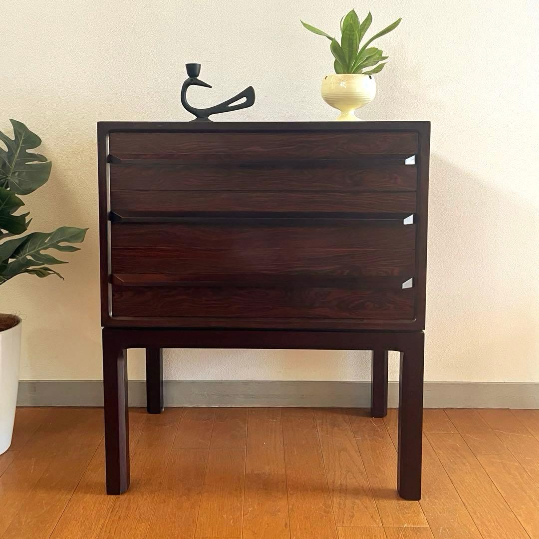 山品木工　ヴィンテージ　ブラジリアンローズウッド　チェスト　ミッドセンチュリー