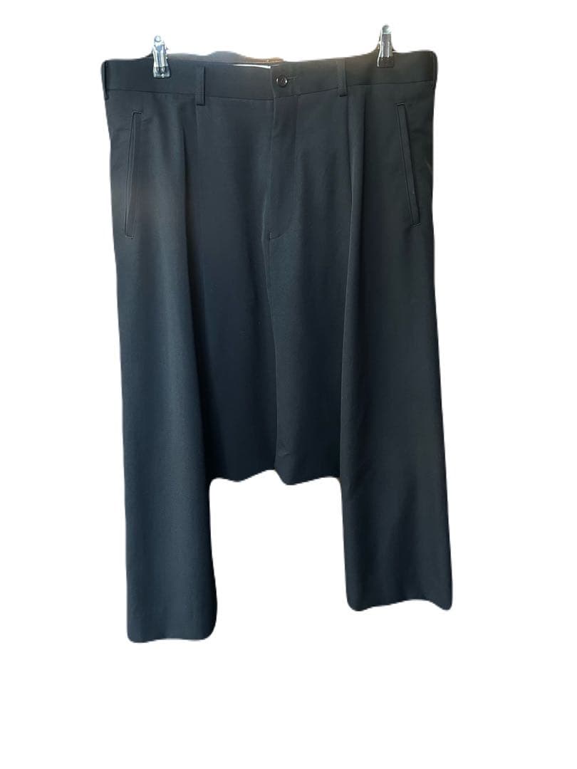 最安！コムデギャルソンオムプリュス　サルエルパンツ　黒　L