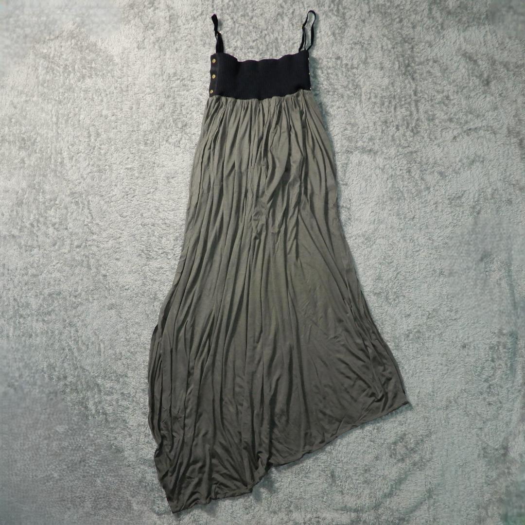 未使用 アカネウツノミヤ 2WAY ワンピース チューブトップ 変形パンツ 36