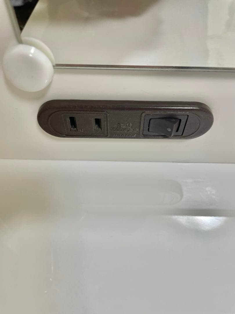 ディノス　LEDライト付き ドレッサー　幅99cm 女優ミラー